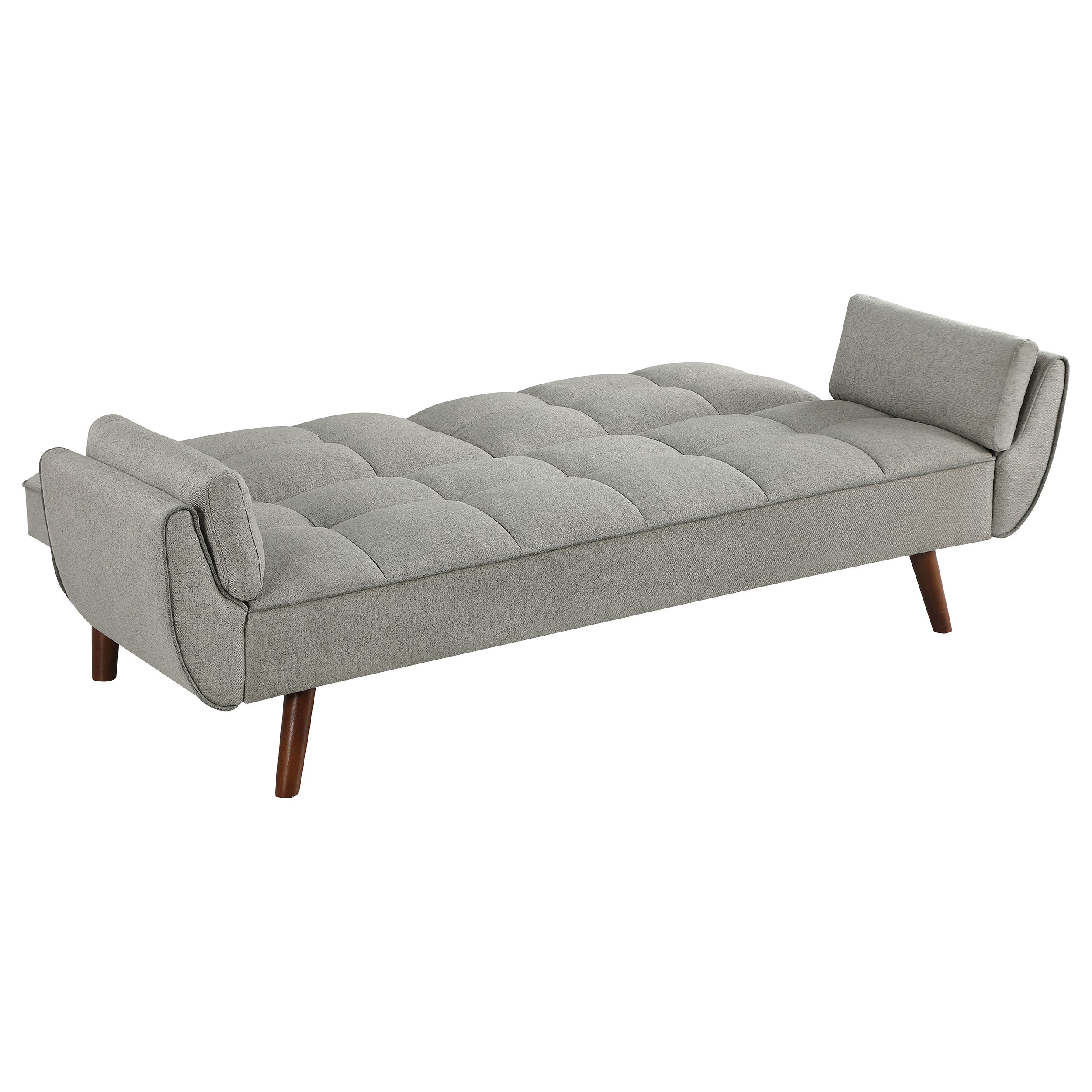 Caufield Upholstered Convertible Sofa Bed Turquoise Blue