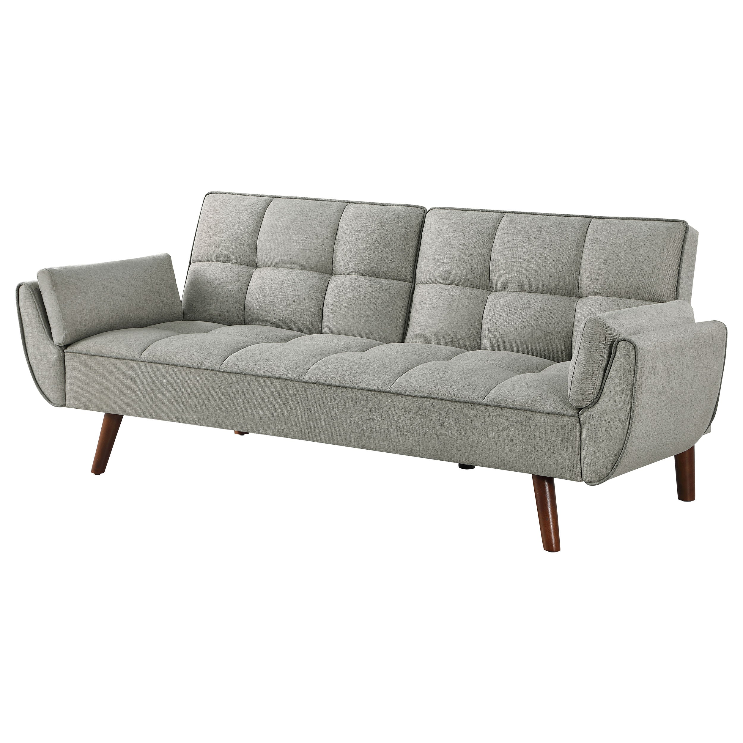 Caufield Upholstered Convertible Sofa Bed Turquoise Blue