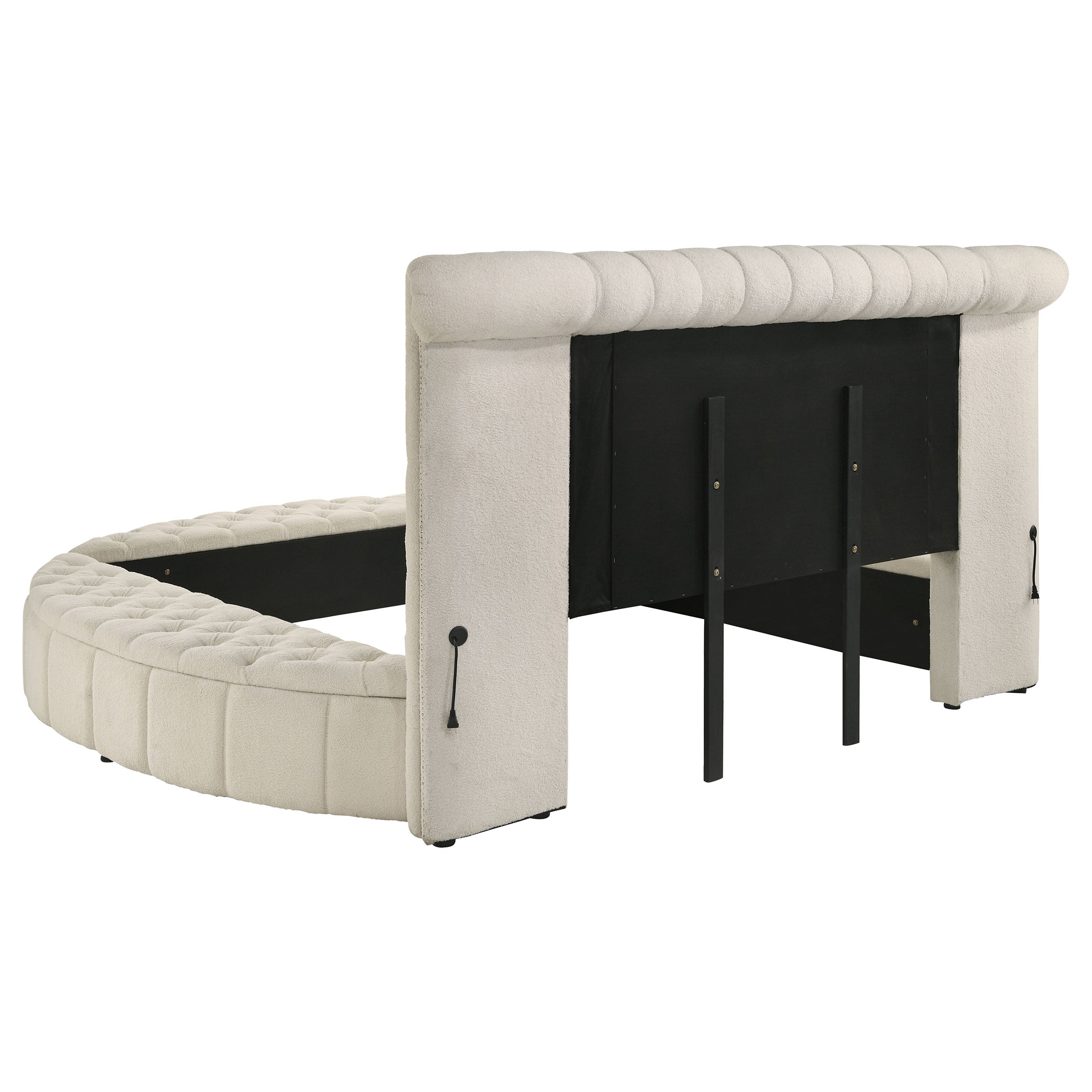 Sonya Upholstered Bedroom Set Ivory