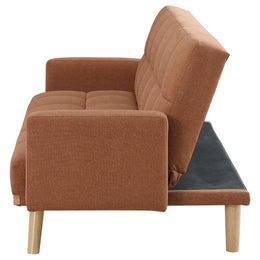 Kourtney Upholstered Tufted Convertible Sofa Bed Sage Green