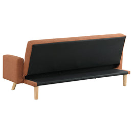 Kourtney Upholstered Tufted Convertible Sofa Bed Sage Green