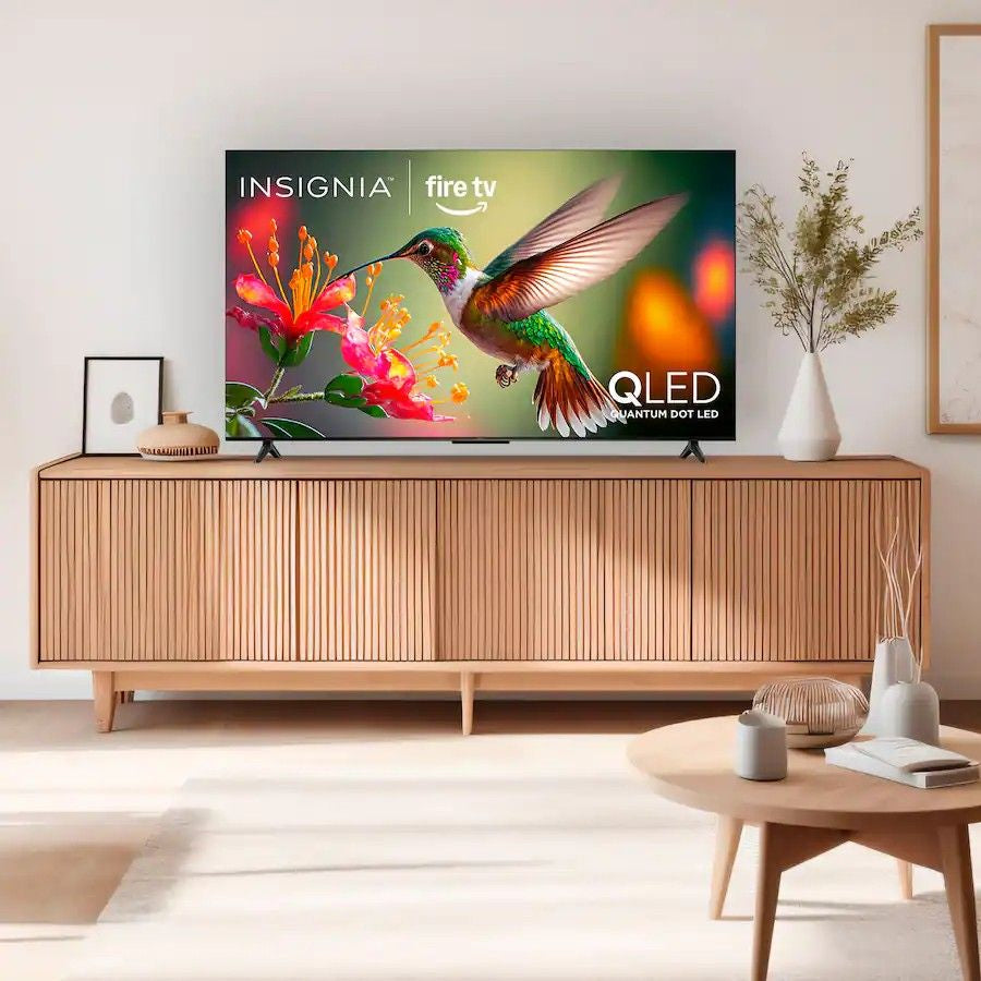 Insignia™ - 55" Class QF Series QLED 4K UHD Smart Fire TV