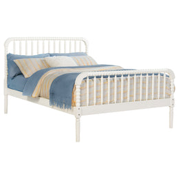 Jones Wood Open Frame Bed White