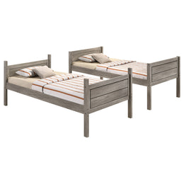 Ryder Wood Over Bunk Bed Weathered Taupe
