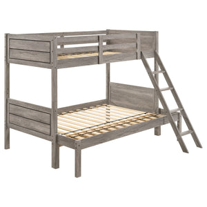 Ryder Wood Over Bunk Bed Weathered Taupe