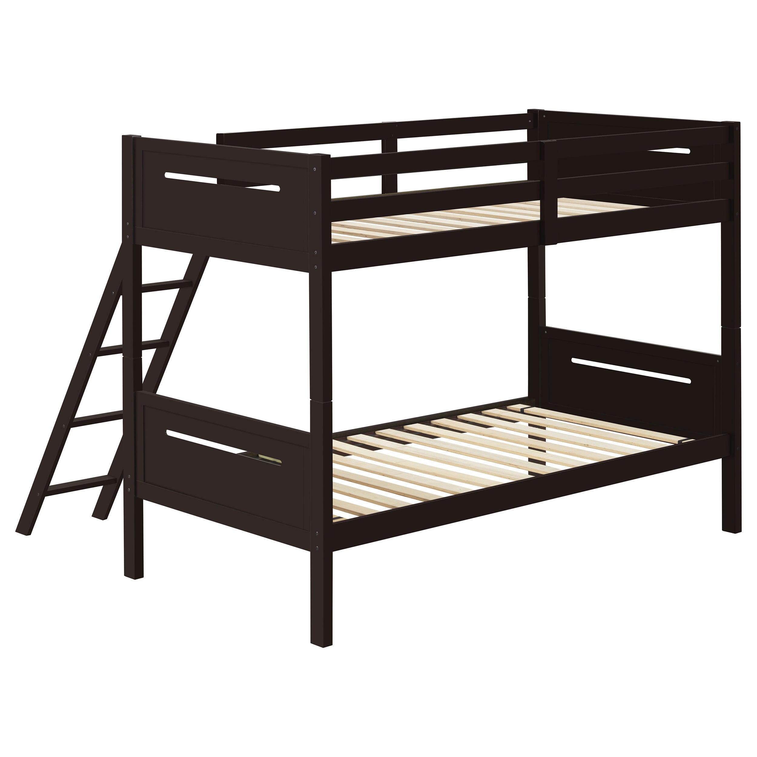 Littleton Wood Over Bunk Bed Black