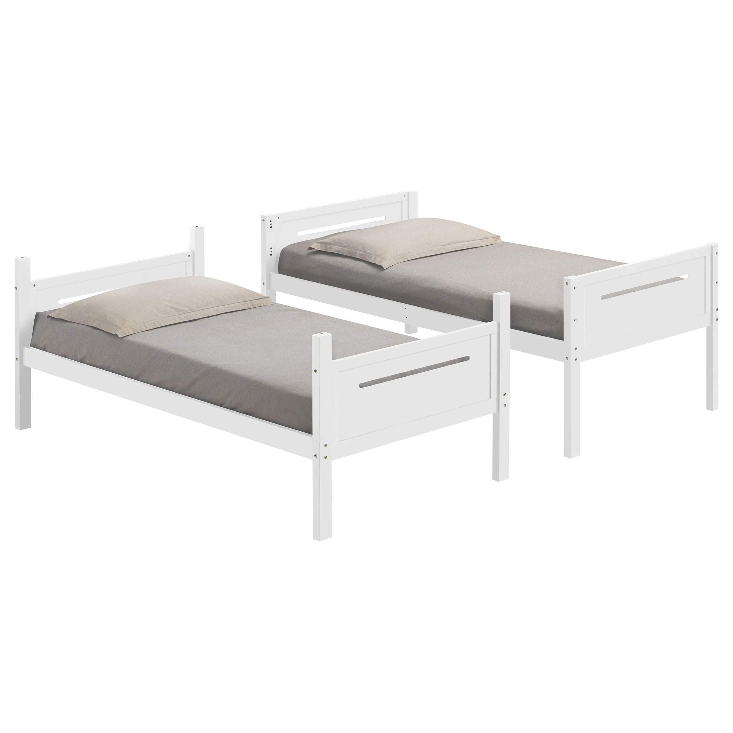 Littleton Wood Over Bunk Bed Black
