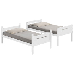Littleton Wood Over Bunk Bed Black