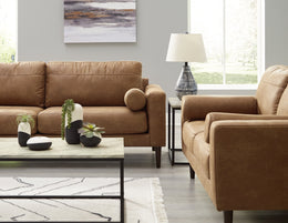 Telora Sofa, Loveseat, Chair and Ottoman