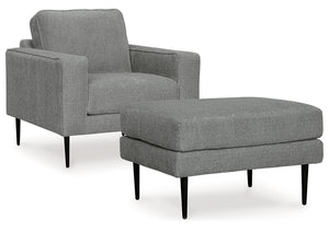 Hazela Chair and Ottoman