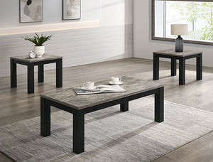 Theo 3Pk Cocktail Set-Concrete