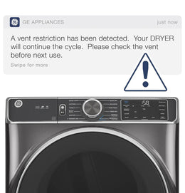 Package - GE - 4.8 Cu. Ft. High-Efficiency Stackable Smart Front Load Washer w/ Odorblock Ultra Fresh Vent System & Microban Technology and 7.8 Cu. Ft. Stackable Smart 10-Cycle Electric Dryer - White