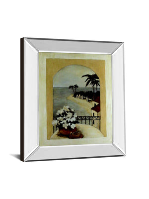 Mirrored Frame Penninsula Estate By Charlene Olson 22X26 Mirror Frame Print