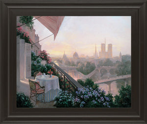 Dinner For Two By Christa Kieffer 22X26 Framed Print