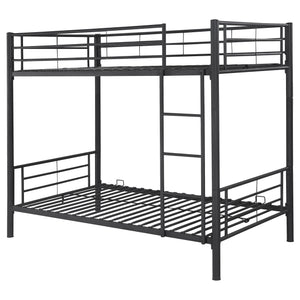 Hayward Metal Over Bunk Bed Black