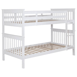 Chapman Wood Over Bunk Bed White