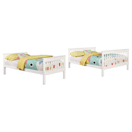 Chapman Wood Over Bunk Bed White