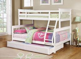 Chapman Wood Over Bunk Bed White