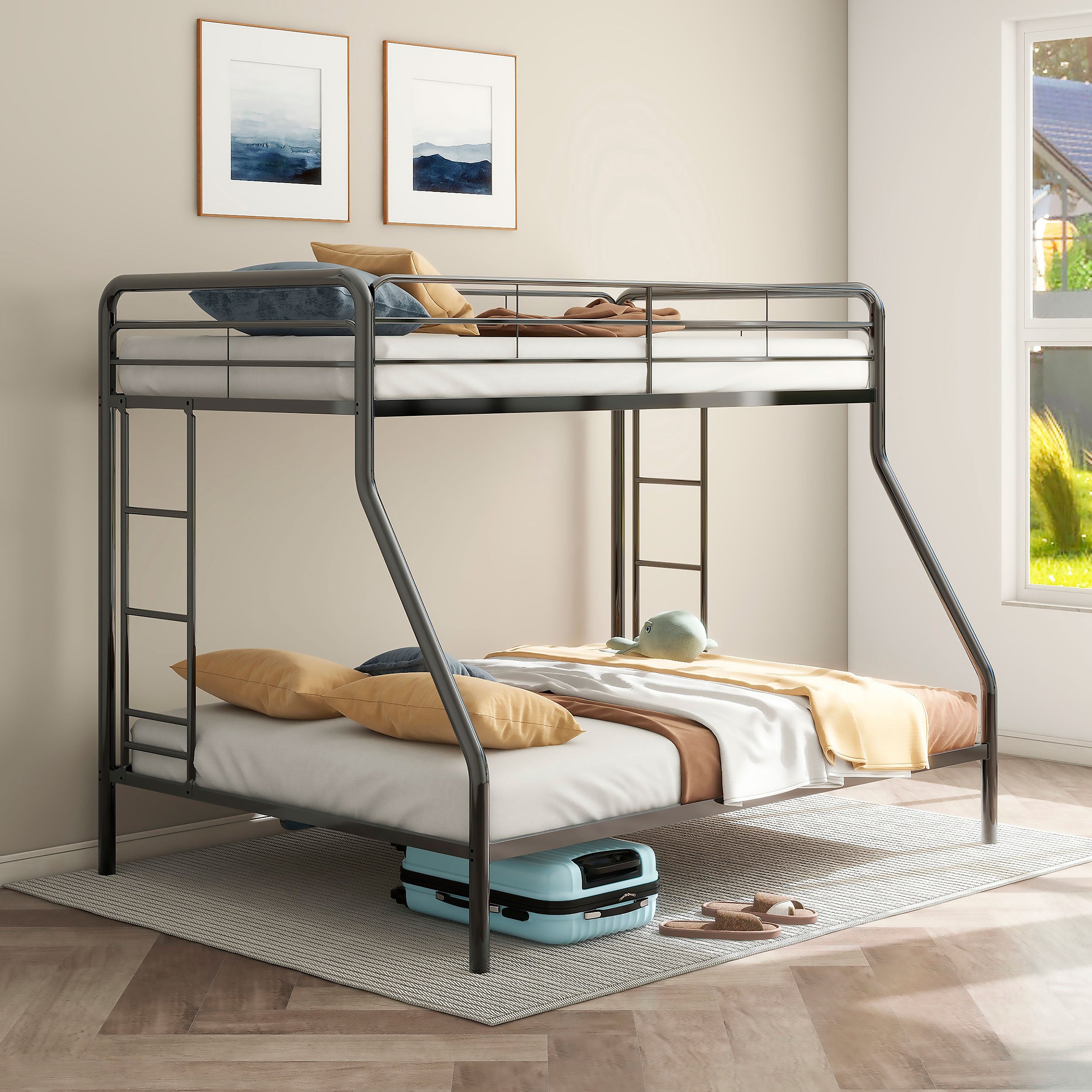 Carson Metal Bunk Bed Glossy