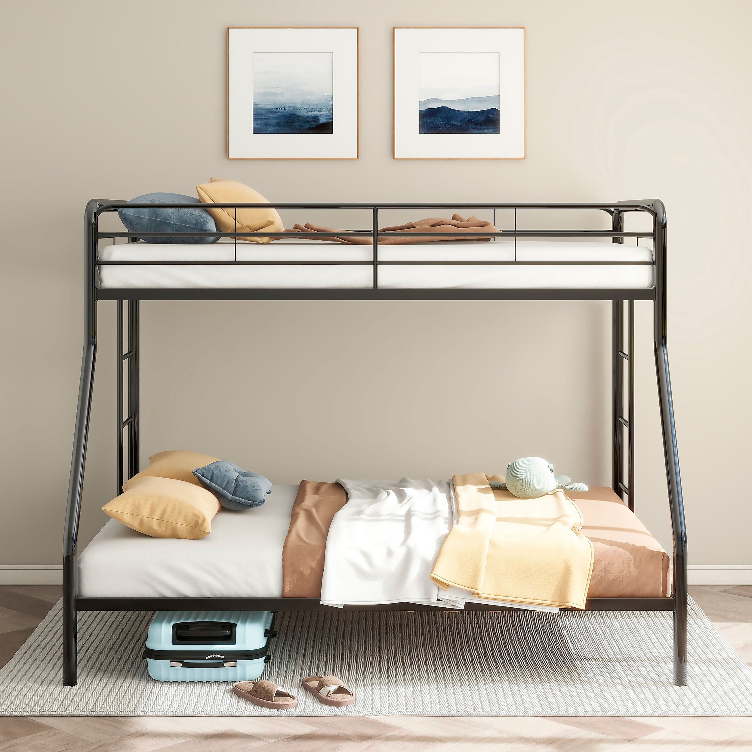 Carson Metal Bunk Bed Glossy