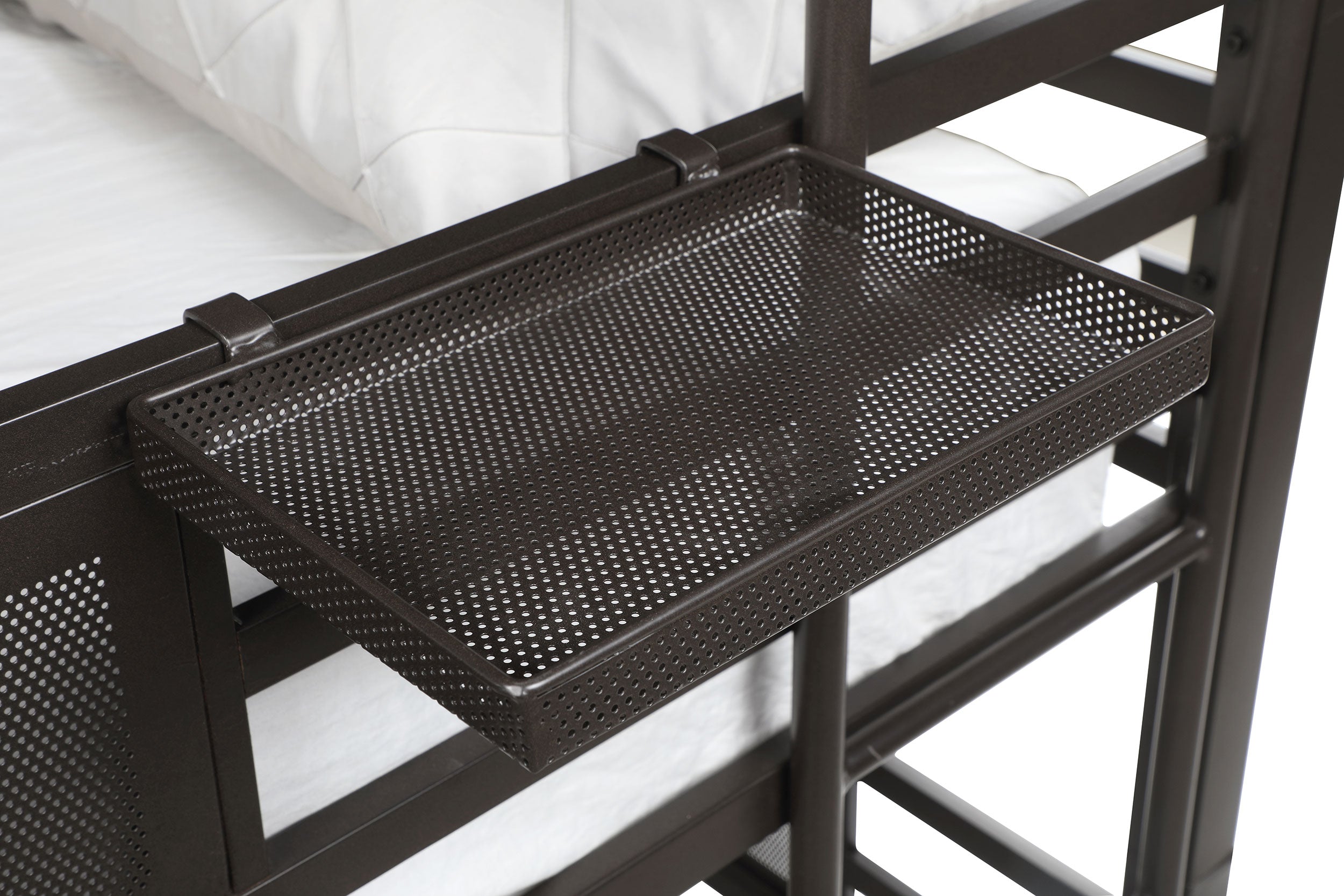 Rogen Metal Triple Bunk Bed Dark Bronze
