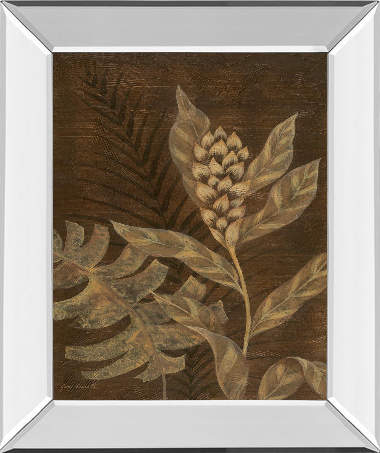 Mirrored Frame Tropical Night Ii By Jane Carroll 22X26 Mirror Frame Print