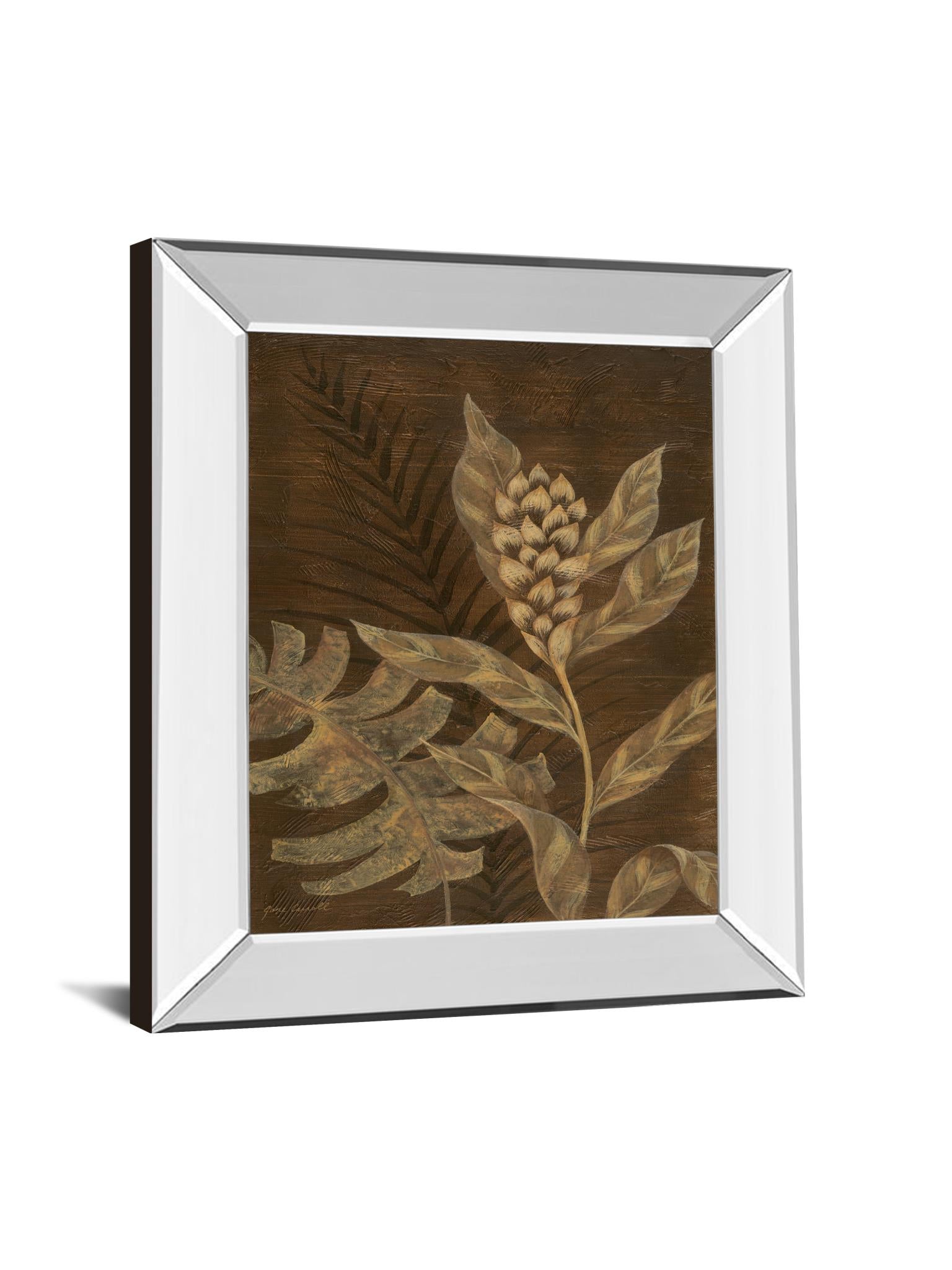 Mirrored Frame Tropical Night Ii By Jane Carroll 22X26 Mirror Frame Print