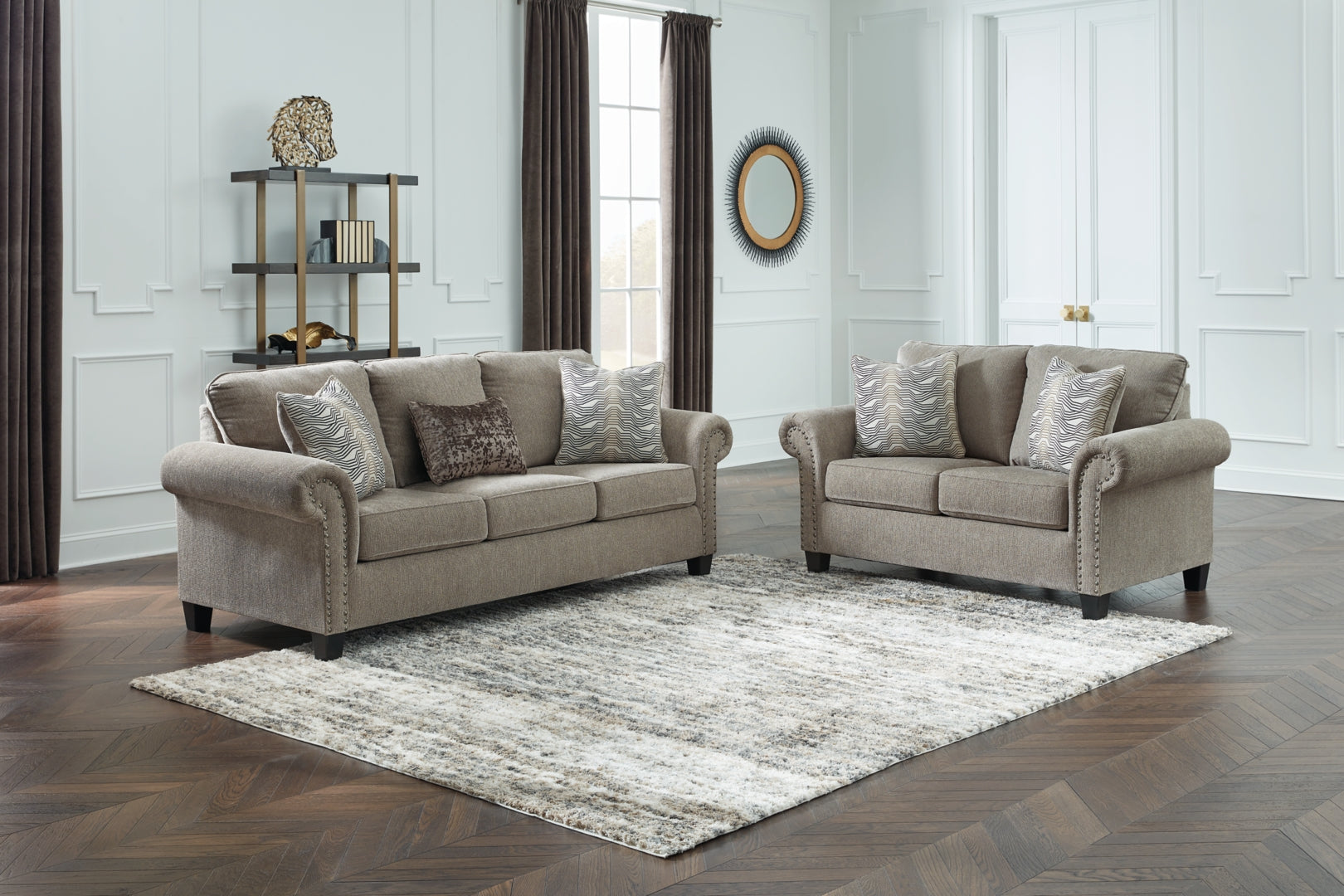 Shewsbury Sofa, Loveseat, Chair and Ottoman
