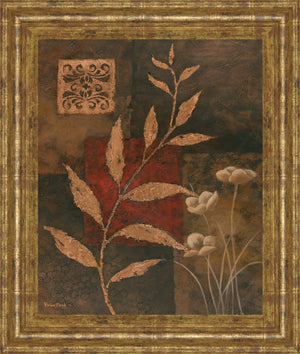 Copper Rhythm I By Vivian Flasch 22X26 Framed Print