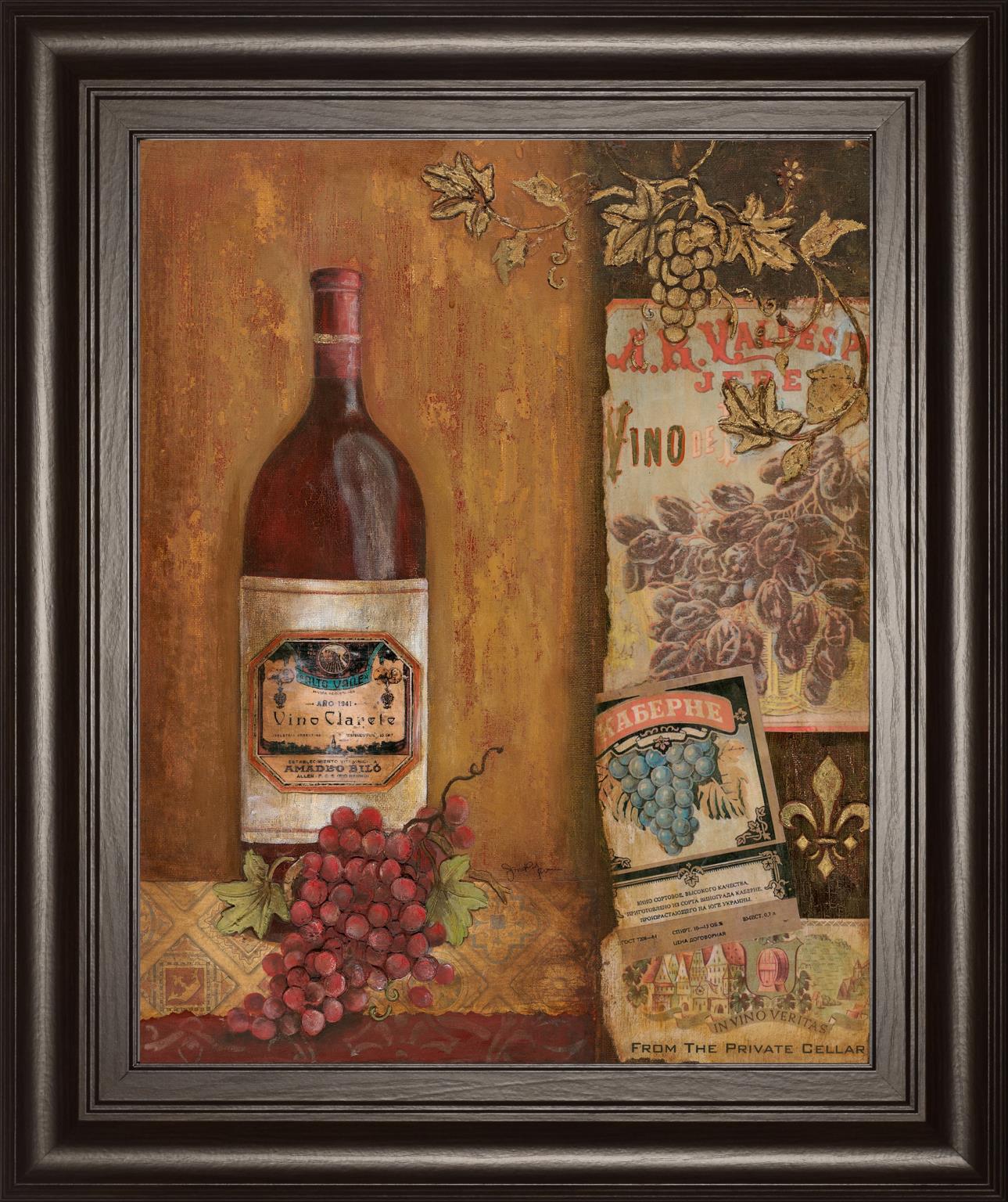 Vintage Red By Tava Studio 22X26 Framed Print