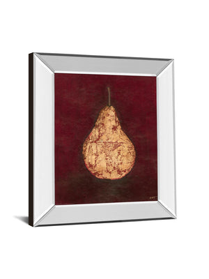 Mirrored Frame Gold Pear By Norman Wyatt, Jr. 22X26 Mirror Frame Print