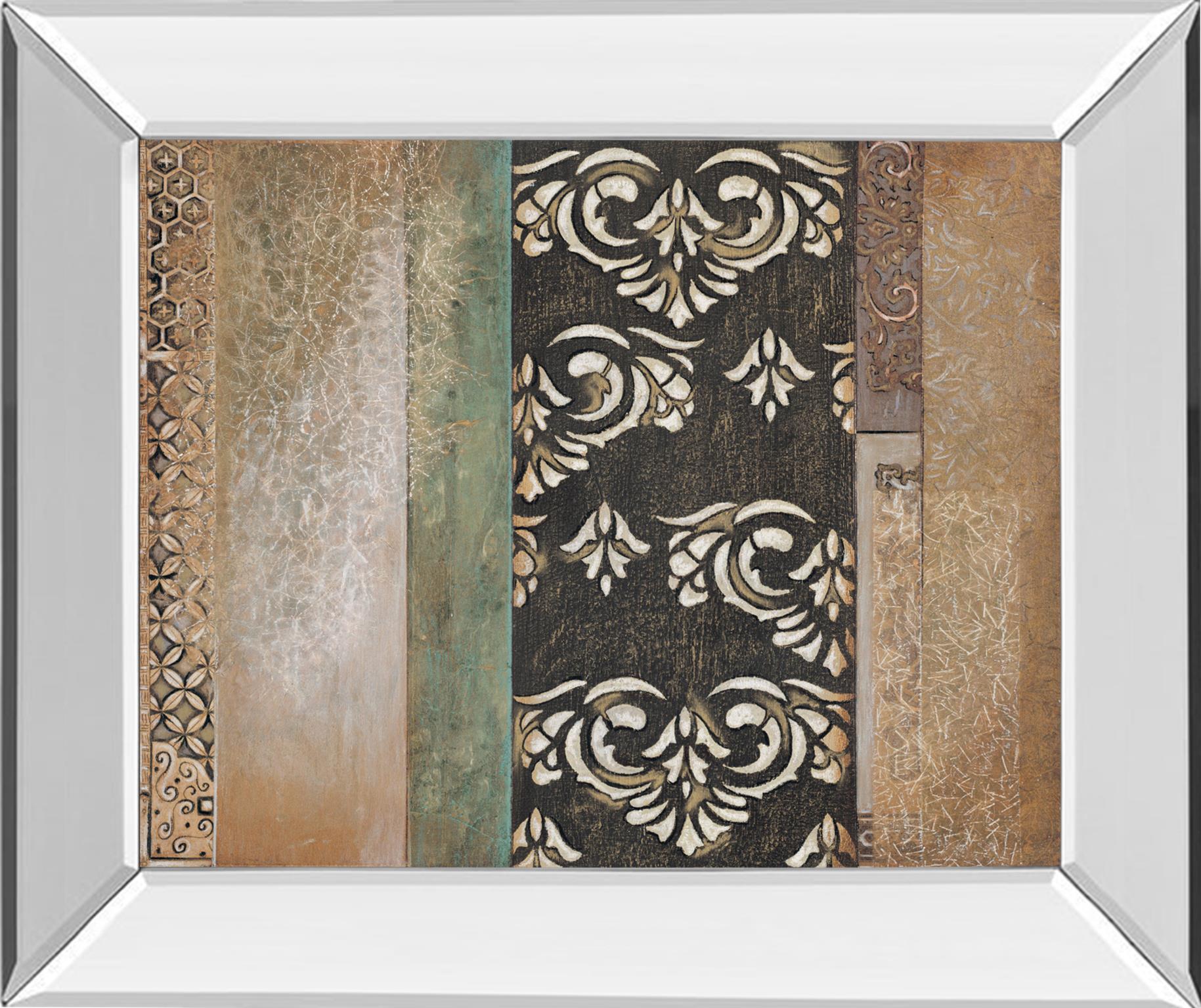 Mirrored Frame Maze Ii By Susan Osbourne 22X26 Mirror Frame Print