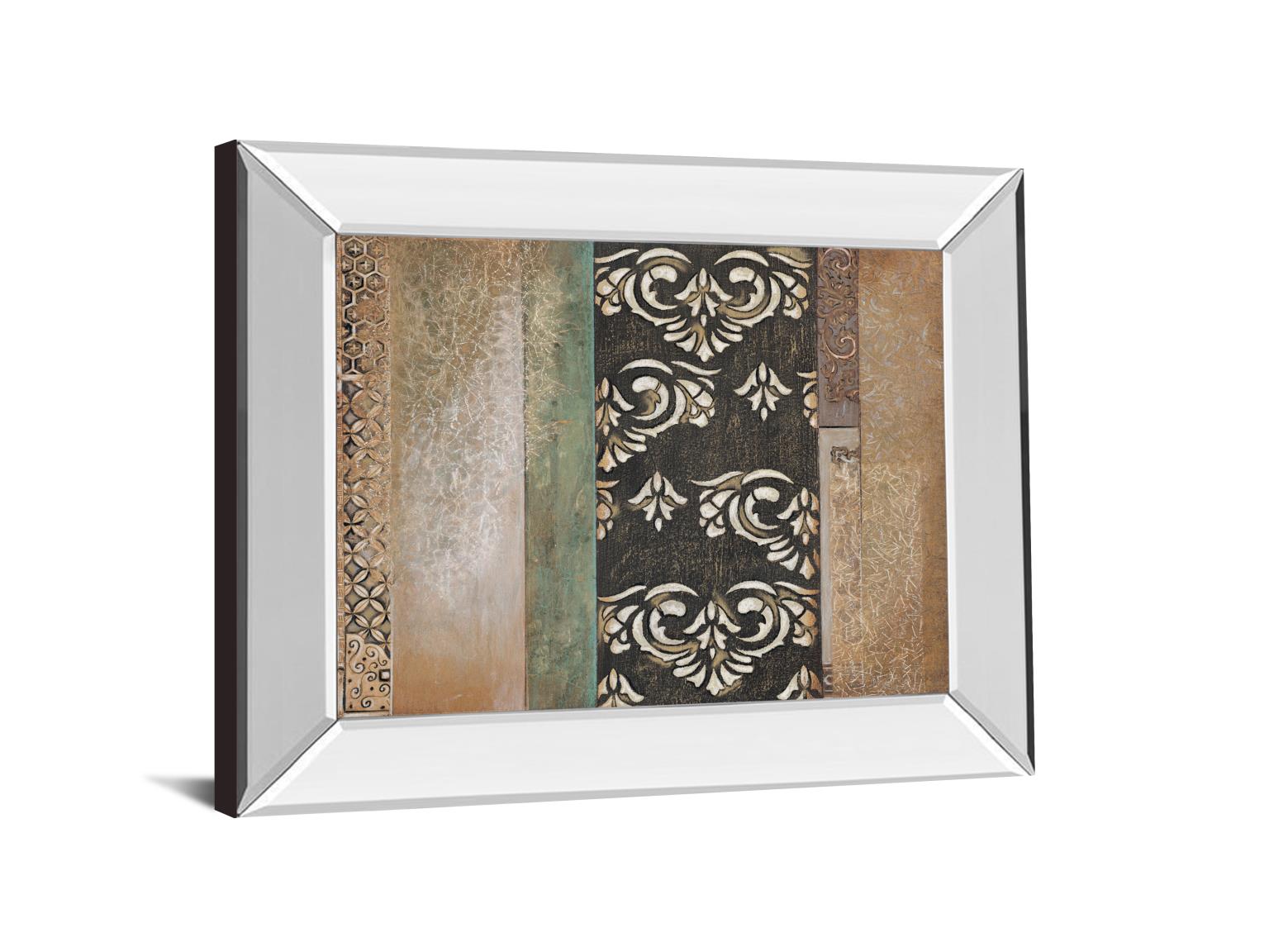 Mirrored Frame Maze Ii By Susan Osbourne 22X26 Mirror Frame Print