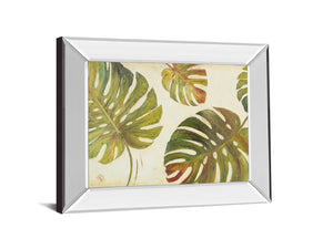 Mirrored Frame Organic I By Patricia Pinto 22X26 Mirror Frame Print