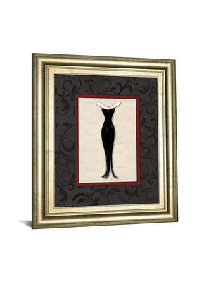 Fashion Dress I By Susan Osbourne 22X26 Framed Print