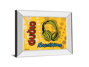 Mirrored Frame Audio By Tava Luv 22X26 Mirror Frame Print