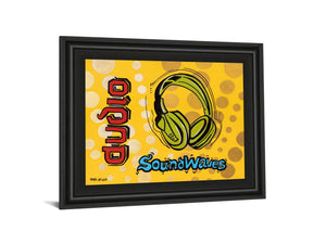 Audio By Tava Luv 22X26 Framed Print