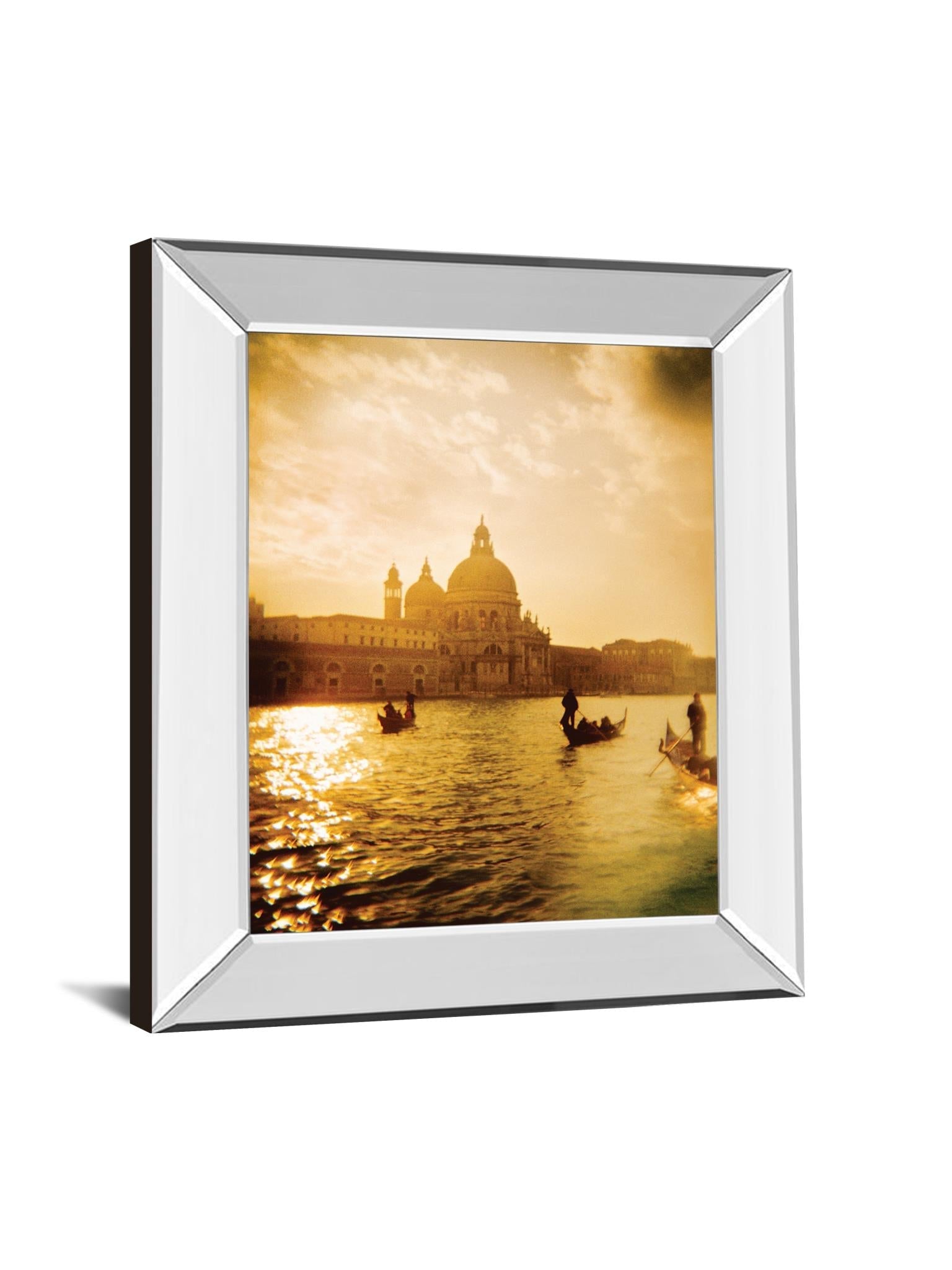 Mirrored Frame Venezia Sunset I By Thompson 22X26 Mirror Frame Print