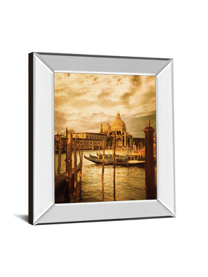 Mirrored Frame Venezia Sunset Ii By Thompson 22X26 Mirror Frame Print