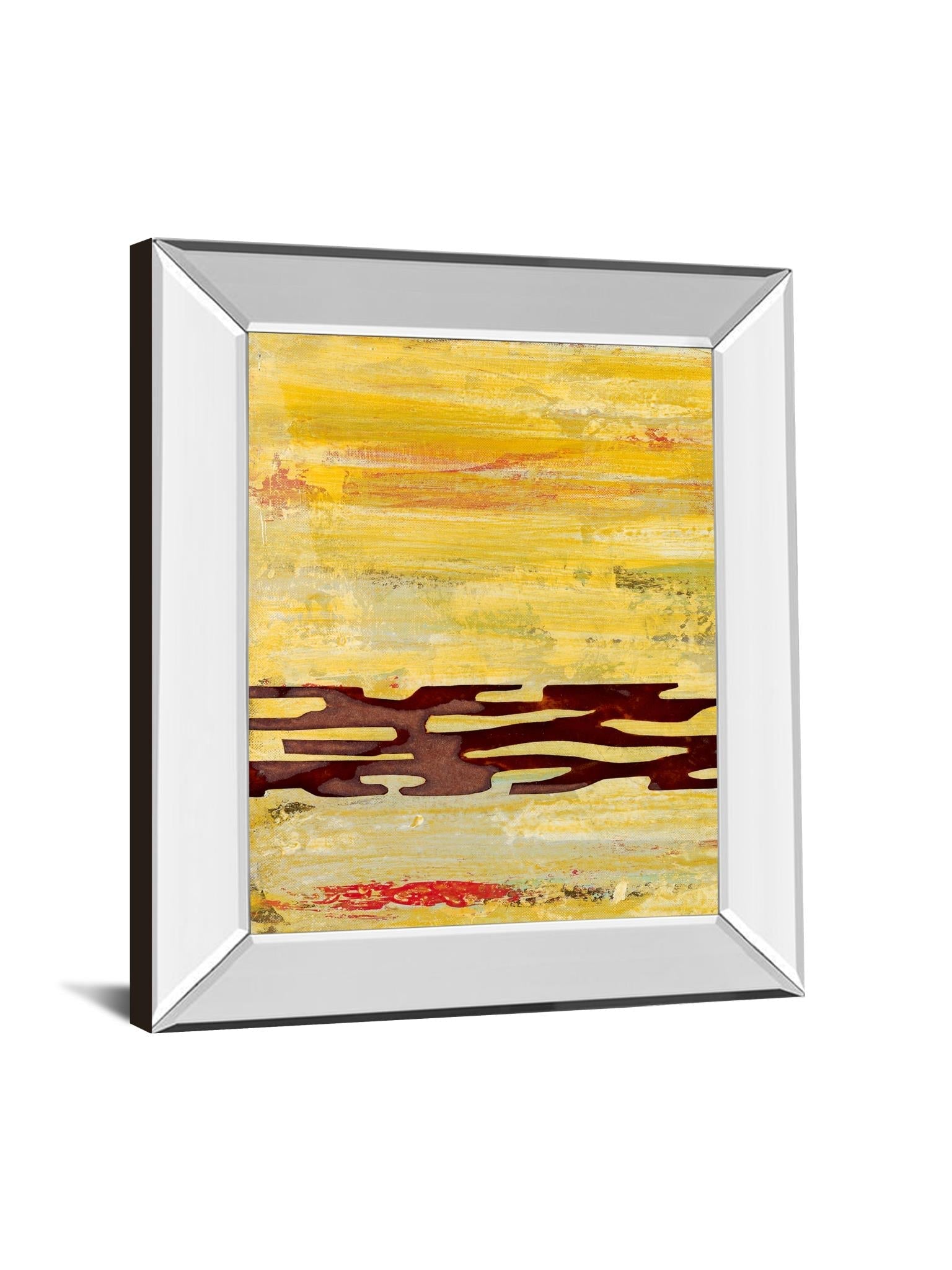 Mirrored Frame Tire Mark I By Natalie Avondet 22X26 Mirror Frame Print