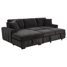 Pastrana Upholstered Sleeper Sectional Sofa RAF Chaise