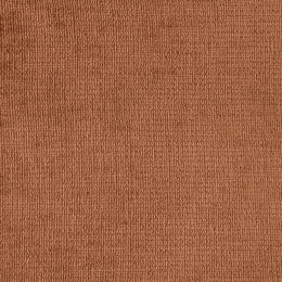 Burnett Chenille Upholstered Ottoman Burnt Orange