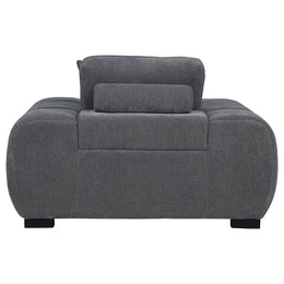 Octavia Upholstered Track Arm Accent Chair