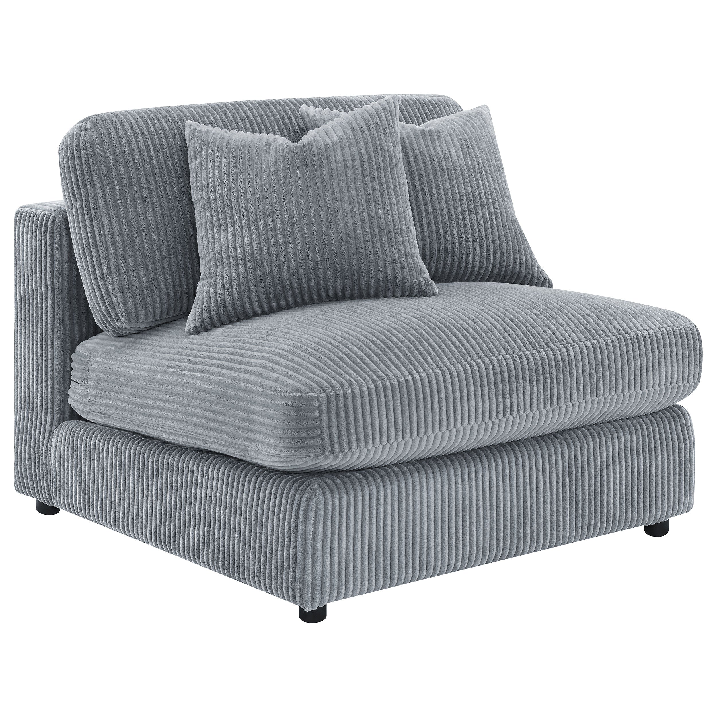 Blaine Upholstered Armless Chair Sand