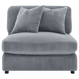 Blaine Upholstered Armless Chair Sand