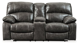Dunwell PWR REC Loveseat/CON/ADJ HDRST