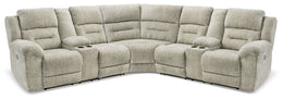 Family Den 3-Piece Power Reclining Sectional