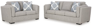 Evansley Sofa, Loveseat, Chair and Ottoman
