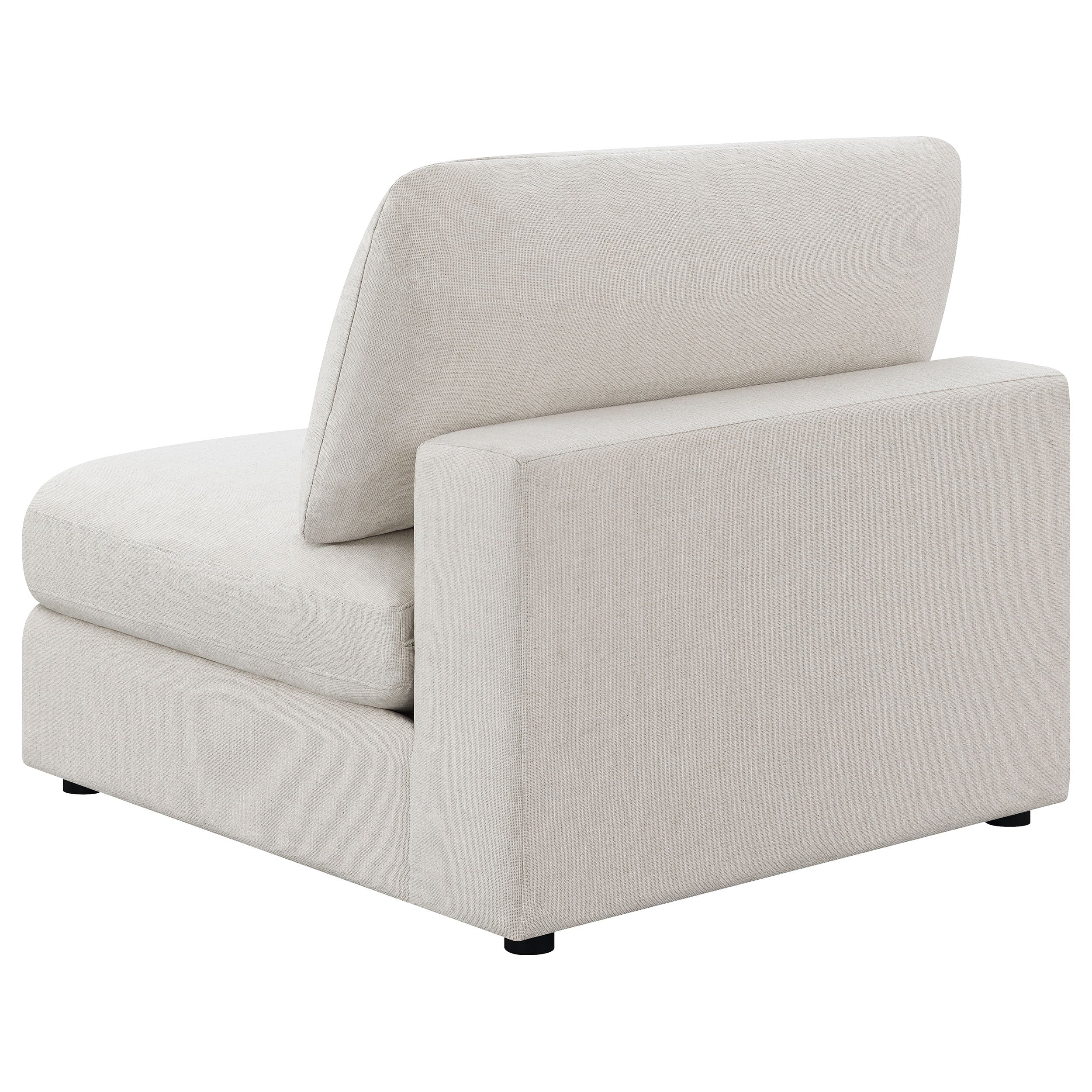 Serene Upholstered Modular Sectional Sofa Beige