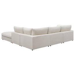 Serene Upholstered Modular Sectional Sofa Beige